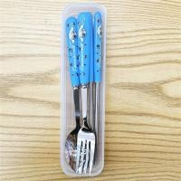 ราคา 3 ชิ้น ชุดช้อนส้อม sanrio Sanrio Melody Kuromi คุโรมิ ลายการ์ตูน ชุดช้อนส้อมเด็ก Cutlery Set ช้อนส้อมพกพา พร้อมกล่อง (20803422973)