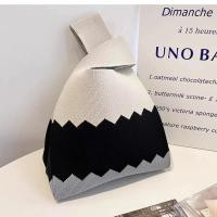 ราคา พร้อมส่ง wonderful story กระเป๋าถือลําลอง ผ้าถัก ลายสก๊อต แฮนด์เมด (20488221019)