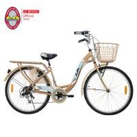 ราคา LA Bicycle จักรยานแม่บ้าน รุ่น CITY INTEGRATED CARRIER 26 6 Speed (12620158495)