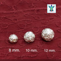 ราคา บ้านหินนางฟ้า บอลเงิน ลูกปัดเงินแท้ 99 9 หรือ Silver Ball ใช้ร้อยเข้ากับสร้อยข้อมือ ปี่เซียะ หรืออื่นๆ (21054803083)