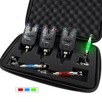 ราคา 3ปลาคาร์พตกปลากัดปลุกและ Swinger ชุดกันน้ำ LED ตกปลา Swingers Fish Bite Indicator (21170450474)