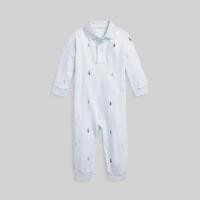 ราคา Polo Ralph Lauren Kids COVERALL Baby Boys Polo Pony Soft Cotton Polo Coverall จั๊มสูทเด็ก รุ่น CWPOOPCI3320203 สี 400 BLUE (17016196294)