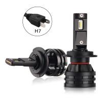 ราคา ส่งจากไทย ไฟหน้าled M2 12000LM LED ไฟหน้าหลอดไฟ H1 H4 หลอดไฟ led รถยนต์ H7 H11ไฟหน้าสำหรับรถยนต์ Turbo LEDหลอดไฟอัตโนม (20824248964)