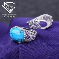 ราคา แหวนเงินแท้ S925ที่รองแหวนเปล่าที่รองแหวน12 16ที่รองแหวนแบบเปิดปลายชุบทองคำขาวแบบแนวนอนสำหรับผู้หญิง (5762502256)