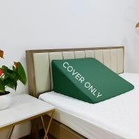 ราคา Pillow Cover for Bed Wedge Pillow 60x30x50cm Soft Microfiber Replacement Pillow Case with Zipper (16968743829)