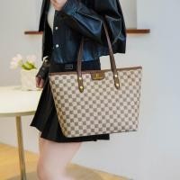 ราคา พร้อมส่ง กระเป๋าแฟชั่นงานหนังpuพรีเมี่ยม ทรงช้อปปิ้งจุของได้เยอะ (21271368431)