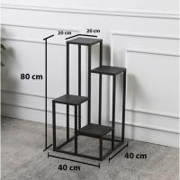 ราคา โต๊ะวางของตั้งพื้น งานเหล็กทำสี ผสมไม้จริง ขนาด สูง 80ซม กว้วง 40ซม ยาว 40ซม (20384745061)