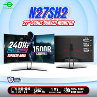 ราคา TITAN ARMY จอมอนิเตอร์ หน้าจอ รุ่น N27SH2 27 FHD 1920 1080 240Hz 1Ms VA Curved 1500R Gaming Monitor รับประกัน 3 ปี (21313517463)