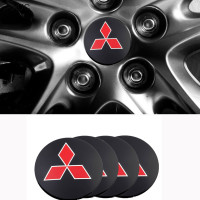 ราคา JC ฝาครอบล้อรถ68มม 4ชิ้นฝาครอบกระทะล้อกระทะล้อพร้อมโลโก้65มม รูปลอกสติกเกอร์ตรารถยนต์สำหรับ Mitsubishi Triton Pajero Montero Sport Xpander Cross (20145049265)