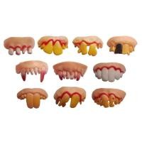 ราคา Aihid Store 1PC Tricks แบบจำลองของเล่น Disgust Ugly ฟันปลอมปลอมฟันเน่าชุดฟัน (430912501)