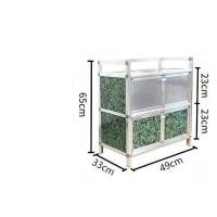 ราคา 2ชั้นตู้อลูมิเนียมอัลลอยด์ ตู้ ตู้ติดผนังห้องครัว ตู้ดาปูร์ อลูมิเนียมตู้ ตู้ครัวตู้กับข้าว ตู้ข้าว locker (13265153202)