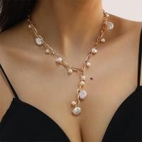 ราคา สร้อยคอโซ่ทอง1ดอกสีขาว (20577839132)