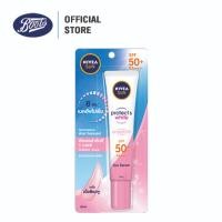 ราคา Nivea Sun Face Daily Protect White Instant Aura Spf50 นีเวีย ซันเฟสเดลี่โพรเท็คแอนด์ไวท์อินสแตนท์ ออร่า เอสพีเอฟ50 30มล (1760602469)
