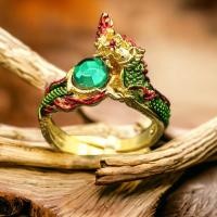 ราคา พญานาค แหวนพญานาค ฝังพลอย ปรับขนาดได้ งานสวย ไม่แพง ค้าขายดีมีกำไร ชีวิตรุ่งโรจน์ ทรัพย์สินเงินทองมั่งมี (20796299649)