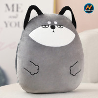 ราคา หมอนผ้าห่มพกพา ตุ๊กตาหมอนผ้าห่ม ตุ๊กตาหมอนอิง หมอนผ้าห่มในตัว ผ้าขนาด100x170cm มีช่องซิปเก็บผ้าห่ม คละลายการ์ตูน น่ารัก น่ากอด (21198789372)