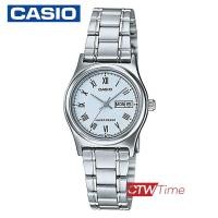 ราคา Casio Standard นาฬิกาข้อมือผู้หญิง สายแสตนเลส รุ่น LTP V006D 2BUDF หน้าปัดสีฟ้า (2256022169)