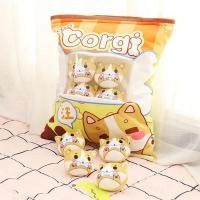 ราคา การ์ตูนถุงขนมตุ๊กตาหมอนที่มีชื่อเสียง INS อินเทอร์เน็ตถุงขนมขบเคี้ยวตุ๊กตาหนานุ่มหมอนสำนักงานที่สร้างสรรค์ (21171232632)