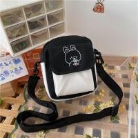 ราคา กระเป๋าใบเล็ก สไตล์เกาหลี กระเป๋าสะพายข้าง กระเป๋าสะพายไหล่ กระเป๋าแฟชั่น กระเป๋าผ้าใบถุงเล็กหญิง สไตล์เกาหลี น่ารัก ปรับสายได้ ไม่มีจี้ห้อยกระเป๋า (21362097799)