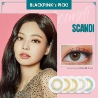ราคา แบ่งขายรายวัน 1DAY 0 00 0 50 Olens รุ่น Scandi Hazel Gray คอนแทคเลนส์เกาหลี Blackpink onlykrshop (15992099176)