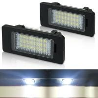ราคา 2ชิ้นหลอดไฟไฟป้ายทะเบียนรถยนต์ LED สำหรับ BMW E90 E92 E39 E60 E61 M5 E70ไม่มีข้อผิดพลาดแผงหมายเลขไฟท้าย (21170224050)