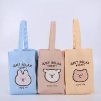 ราคา Moshi Moshi แก้วน้ำพลาสติกพร้อมกระเป๋า ลายน่ารัก มีฝาปิด ขนาด 750 ml รุ่นล่าสุด (19764663758)