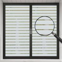 ราคา ฟิล์มกระจกบ้าน PVC ฟิล์มติดกระจก แบบสุญญากาศ ติดกระจก หน้าต่าง กระจกห้องน้ำ ห้องครัว และประตูบ้าน ยาว2เมตร Glass sticker คุณภาพสูง (21206336552)