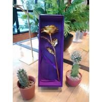 ราคา พร้อมส่งทันที ดอกกุหลาบสีทอง ทอง24K Golden Roseโกลเด้นโรส ดอกกุหลาบสีทอง วันวาเลนไทน์ วันแห่งความรักแถมการ์ดฟรี (21257098441)