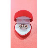 ราคา แหวนเงินแท้พลอยสีแดงโกเมนพลอย 5 เม็ดเงินแท้ 92 5 (20858436639)