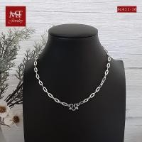 ราคา MT สร้อยคอเงินแท้ ลายโซ่เรือ กว้าง 5 มม ยาว 16 18 20 22 24 26 นิ้ว 925 Sterling Silver Long Cable Hammer Chain sc411 MT Jewelry มณีธารา (10396385627)
