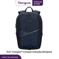 ราคา กระเป๋าเป้ใส่โน๊ตบุ๊คสำหรับขนาด 15 16 นิ้ว TargusTranspire Compact Everyday Black Iris Blue TBB63202GL (16629653209)