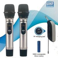 ราคา ไมค์โครโฟน ไมค์โครโฟนไร้สาย ไมค์ลอยคู่ รุ่น M 628 UHF แท้ Wireless Microphone SML ไมค์ร้องเพลง รุ่นใหม่ล่าสุด มีเก็บเงินปลายทาง (18469157561)