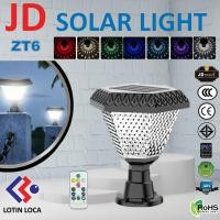 ราคา JD ไฟทางโซล่าเซลล์ โคมไฟหัวเสา 3สีในโคมเดียว กันน้ำIP67 ไฟสนามหญ้า ไฟทางโซล่าเซลล์ โคมไฟ ไฟสนามหญ้าพลังงานแสงอาทิตย์ โซล่าเซลล์ โซล่าเซล ไฟ led โซล่าเซลล์ รับประกัน 3 ปี JD (20603339598)