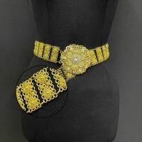ราคา vintage jewelry เครื่องประดับไทย ชุดไทย เข็มขัดสุภาพสตรี เข็มขัด เข็มขัดสีทอง เข็มขัดทอง เข็มขัดโรสโกลด์ (21083787464)