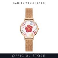 ราคา RICH FLOWER x DW Strike It Rich Petite Daniel Wellington Petite Rich Flower 28mm Rose Gold CNY Limited Edition Collab Stainless Steel Strap Watch for women Female Fashion Watch DW Official Authentic น