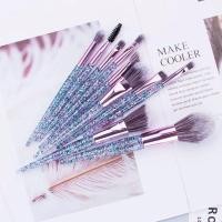 ราคา แปรงสุดคุ้ม แปรงแต่งหน้าขนนุ่ม 10 ชิ้น แปรงแต่งหน้ามืออาชีพ (2968390823)