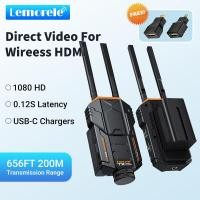 ราคา Lemorele HDMI เครื่องส่งและเครื่องรับสัญญาณไร้สาย200เมตรรองรับ F750 NP F550แบตเตอรี่ F970สำหรับกล้อง PS4เครื่องคอมพิวเตอร์ T V Proye และการทำภาพยนตร์และถ่ายภาพวิดีโอสตรีมมิ่งสด (21048063056)