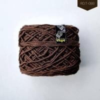 ราคา เชือกฟอกนิ่ม 4Ply โทนเหลือง น้ำตาล เชือกฟอก สำหรับถักกระเป๋า หมวก งานอยู่ทรง I ไหมพรมฟ้ามุ่ย Fahmui Yarn (19577374156)