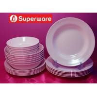 ราคา ซุปเปอร์แวร์ชุด24ชิ้น จานลึก9 นิ้ว 6 ชิ้น จานลีก8 นิ้ว 6 ชิ้น ชาม7 5 นิ้ว 6 ชิ้น ชาม 6 นิ้ว 6ชิ้น สีโอลด์โรสกลม ซุุปเปอร์แวร์ เมลามีน100 (1184776796)