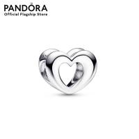 ราคา Pandora Silver Open heart sterling silver charm GWP (19553865904)