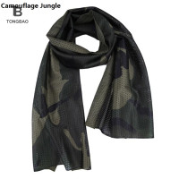 ราคา TONGBAO01 ทหารยุทธวิธีลายพรางผ้าพันคอตาข่าย Breathable headband ตาข่ายผ้าพันคอผู้ชาย (20352508304)