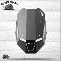 ราคา บังลม adv ADV150 160 ทรงเตี้ย ของแต่งHonda งานอลูมิเนียม แต่งรถต้องมี (20689852201)