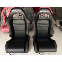 ราคา เบาะแต่งรถยนต์ เบาะหนัง Recaro เบาะเรคาโร่ ดำด้ายแดง (19429365342)
