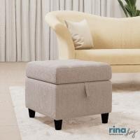 ราคา Rina Hey POZY 51เก้าอี้สตูลพร้อมที่เก็บของ สี เทาซีลเวอร์ แซนด์ น้ำตาลอ่อน (20815188769)