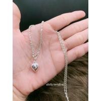 ราคา สร้อยคอเงินลาวแท้พร้อมจี้ลายต่างๆยาว18นิ้วใส่ละสวยมาก (18825724547)