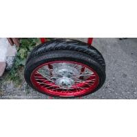 ราคา ชุดล้อ Click125 PCX มือสองขอบ17yokoแถมยางทั้งชุดตามภาพ (21196815155)