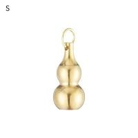 ราคา JLCWG พวงกุญแจ เครื่องประดับ สร้อยคอประดับ น้ำเต้าทองเหลือง ที่แขวนพวงกุญแจ น้ำเต้ากลวง จี้ (20562811226)