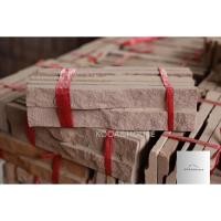 ราคา หินทรายธรรมชาติ ตุ๊กตา 1 ร่อง ติดผนัง ปูเสาปูพื้น ขนาด 5x20 cm (20454643923)