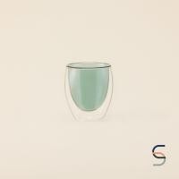 ราคา SARABARN Double Wall Coloured Glass แก้ว แก้วน้ำ แก้วใส แก้วไม่มีหู แก้วทนความร้อน (18977039571)