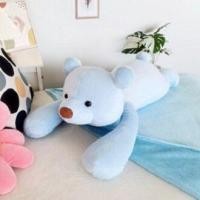 ราคา ตุ๊กตาหมี ตุ๊กตาหมีตัวใหญ่ ตุ๊กตาหมีสีขาว ตุ๊กตาผ้าขน หมีนอนคว่ำ หมีขี้เซา ขนาด 90 ซม ขนหนานุ่ม ยัดใยแน่น ของขวัญ ของขวัญวันเกิด Smileylife Shop (21173189101)