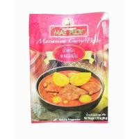ราคา น้ำพริกแกงมัสมั่น Massaman curry paste น้ำหนัก 50g ตราแม่พลอย (13698547603)